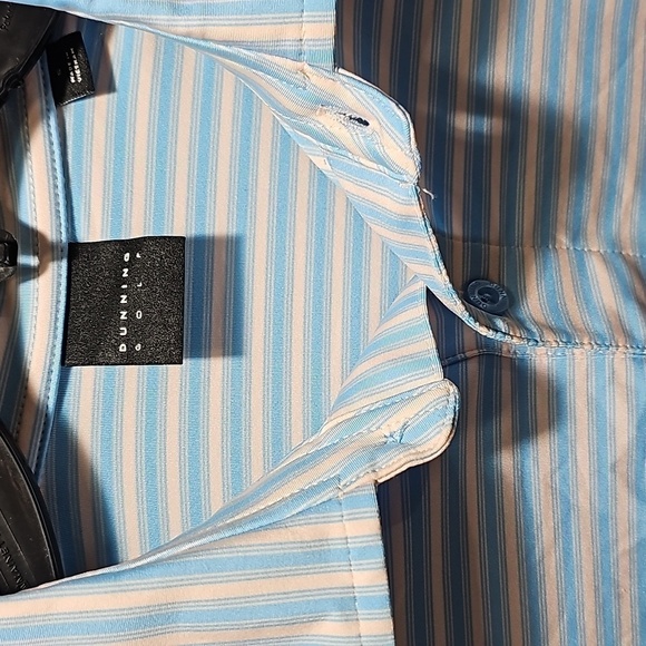 Dunning Striped Polo Shirt Size Small NWT‎ - Picture 3 of 6